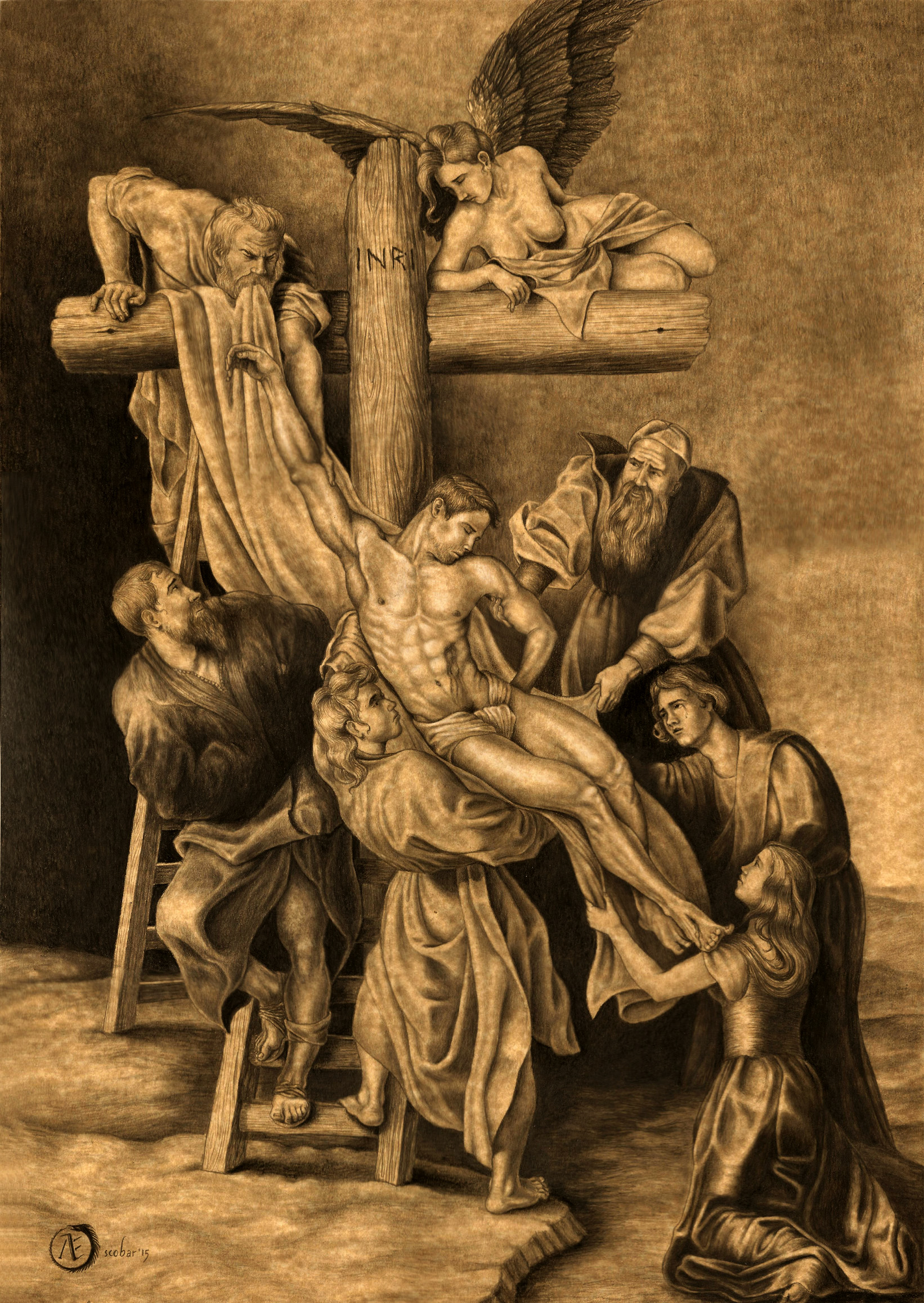 The descending of the Cross