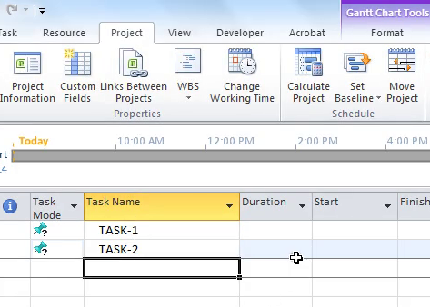 Funny Walking Trick In Microsoft Project