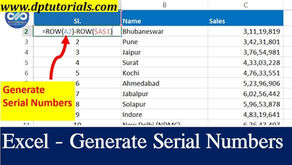 How To Quickly Generate Serial Numbers In Excel