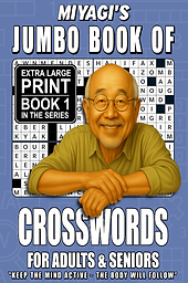 Miyagi Adult Crossword Books