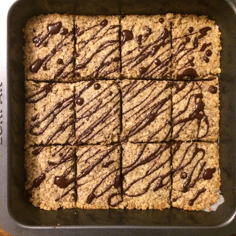 Banana and Coconut Flapjacks