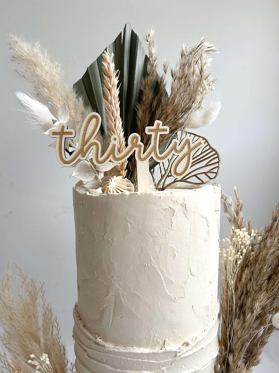 Thumbnail: Number Wood Cake Topper