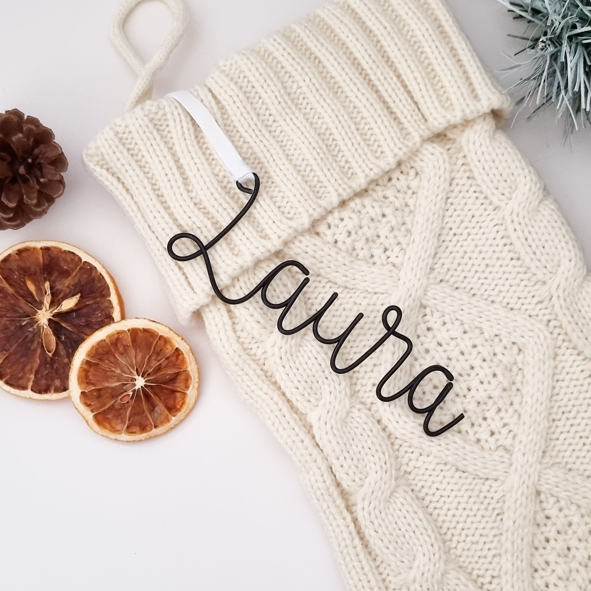 Personalised Name Stocking Tag