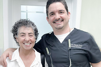 Aniceto dental patient