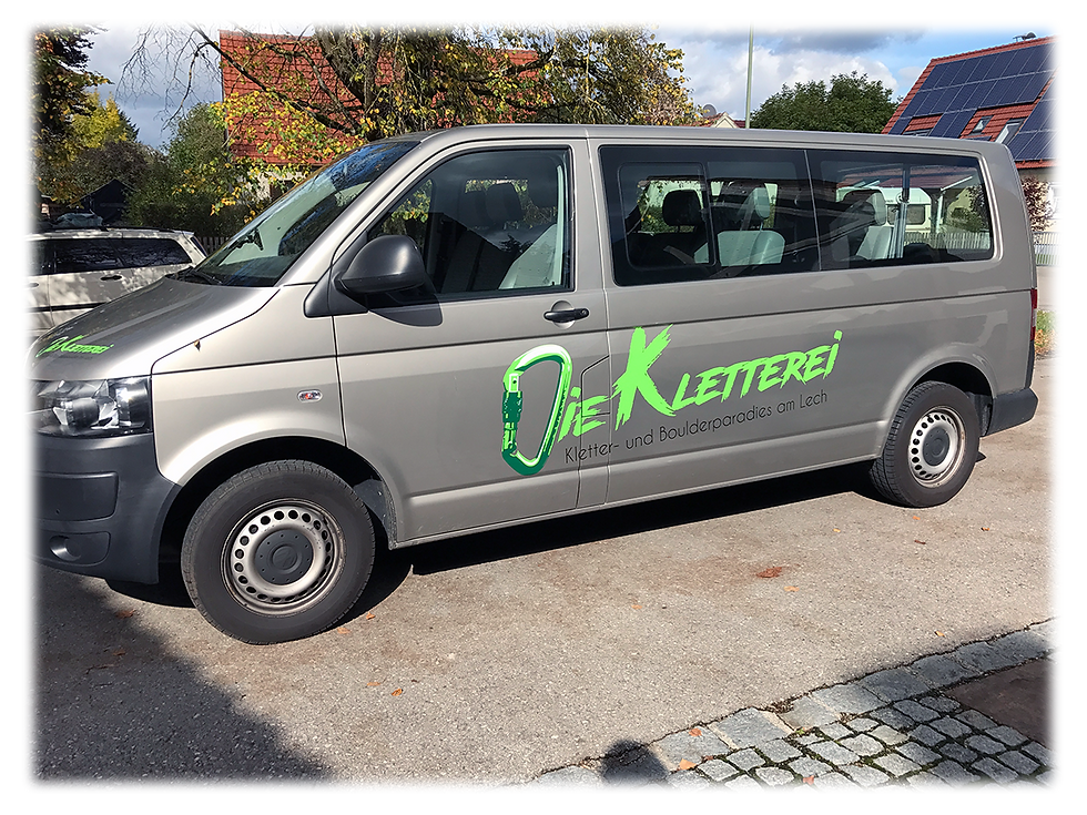 VW Bus Kletterei