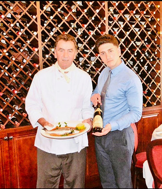 Chef Remy and Maitre'd Kos