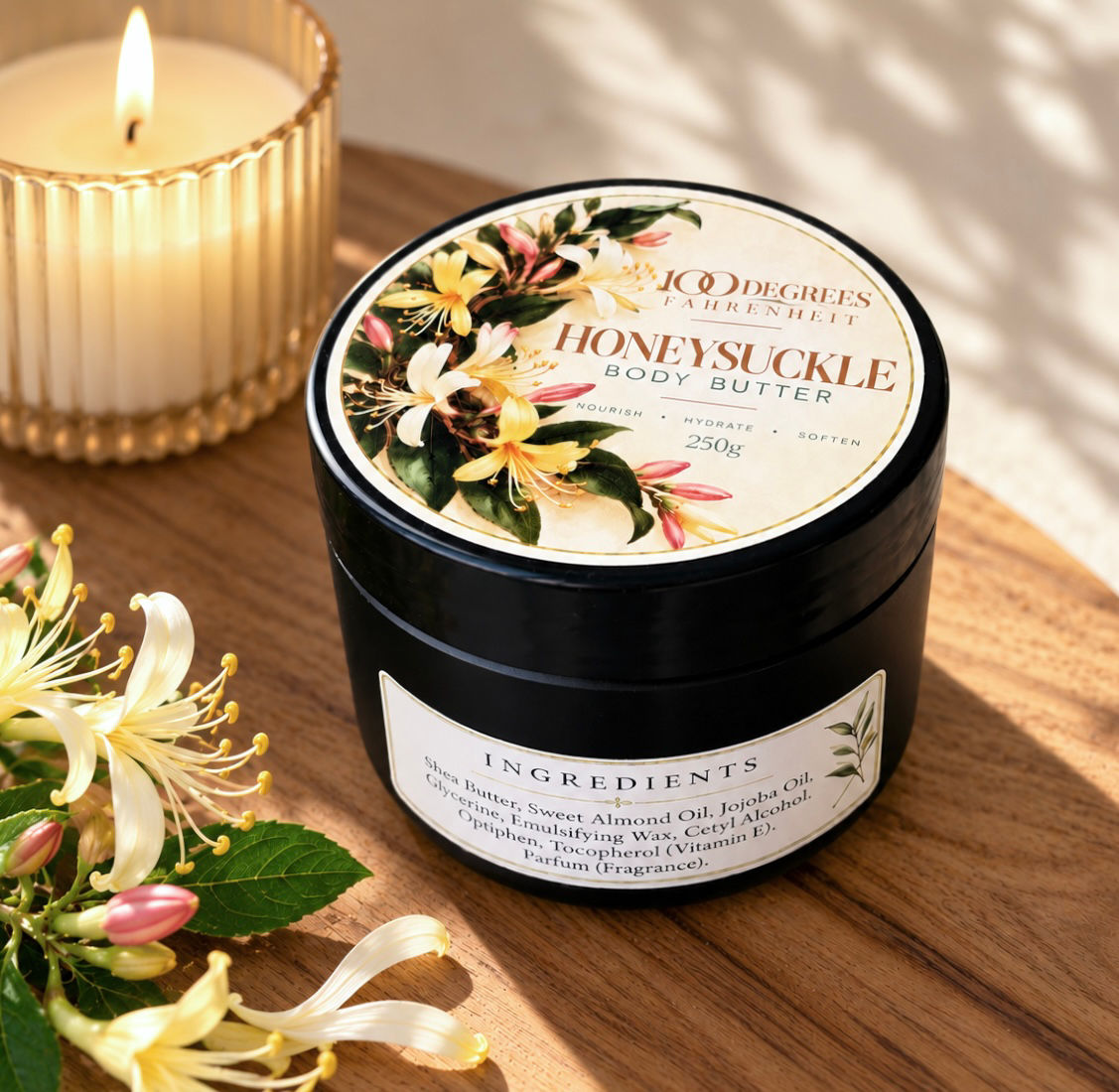 Whipped Body Butter 250g Honeysuckle