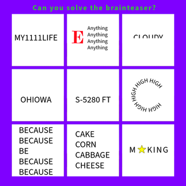 Can you solve the brainteaser?
