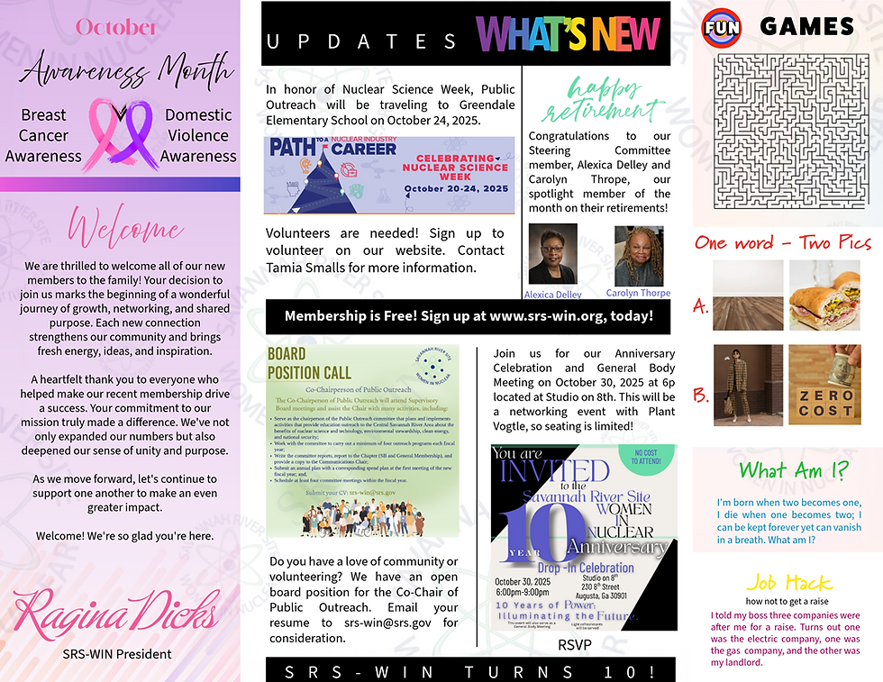 October Updates | Solutions to Fun & Games