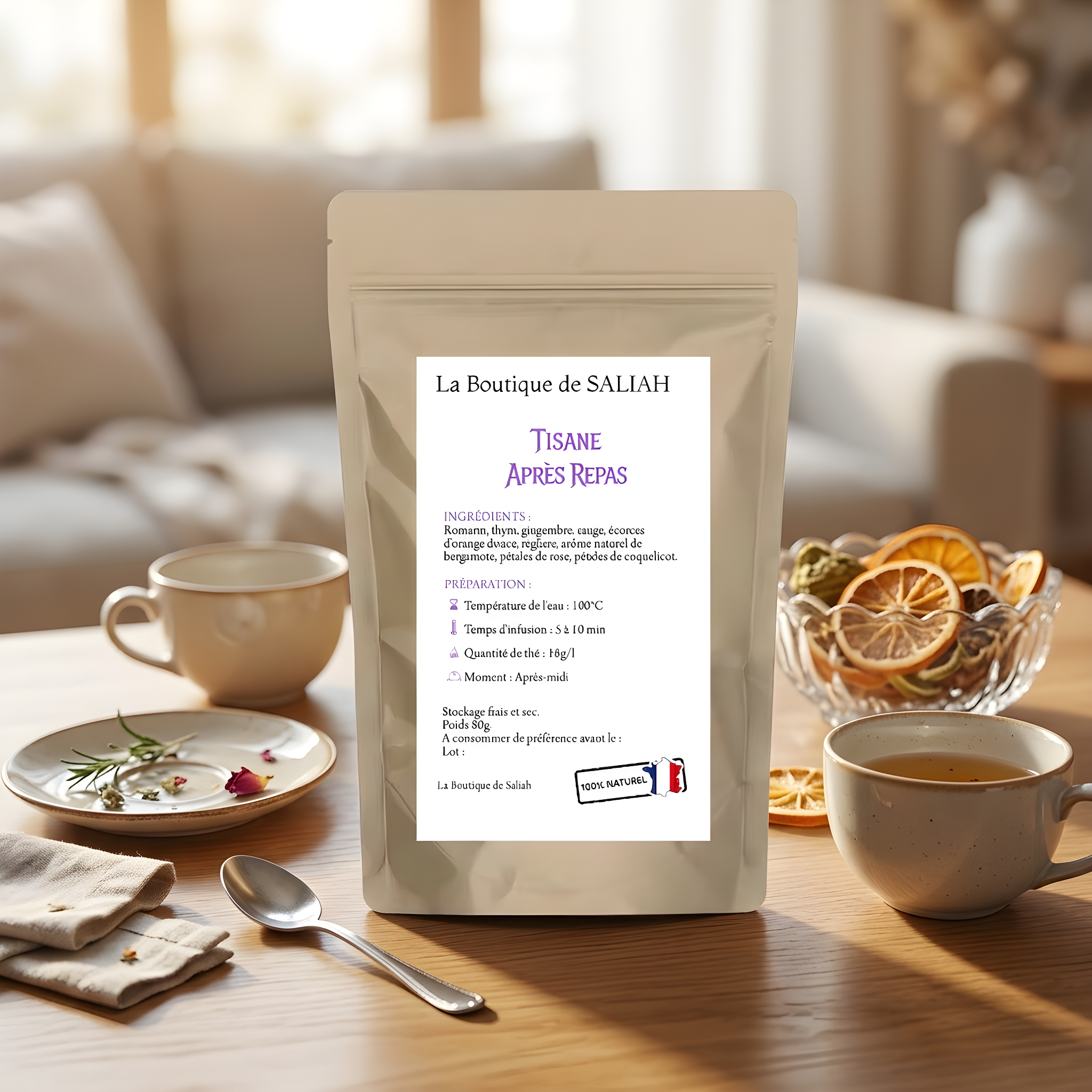 Tisane après repas