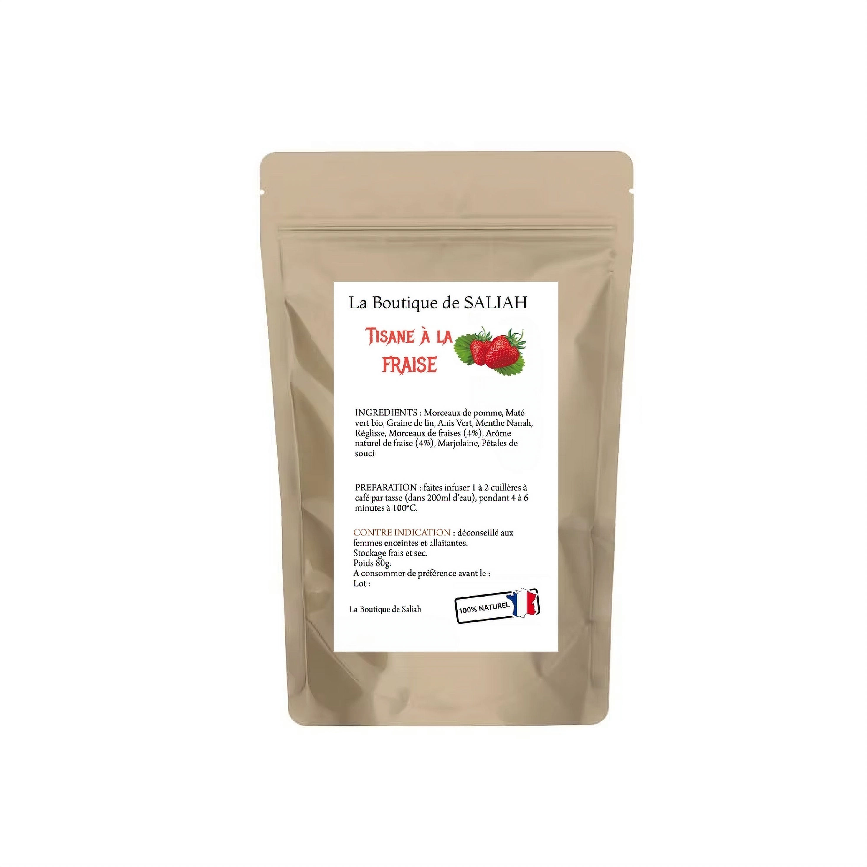 Tisane minceur fraise