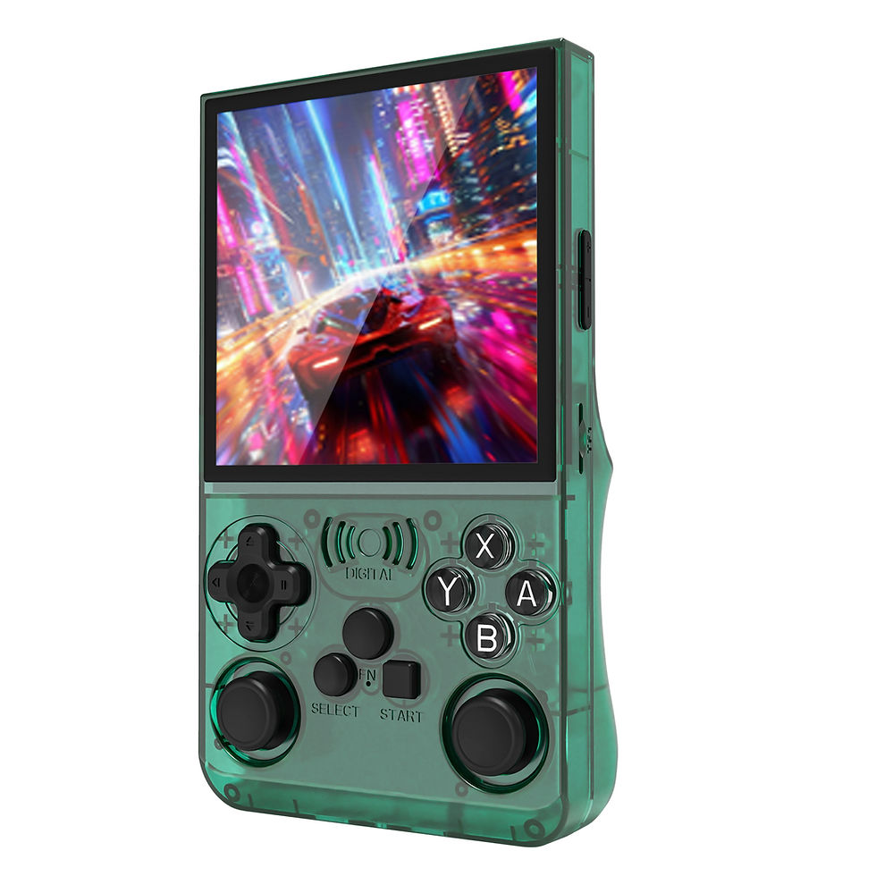 Thumbnail: GAMINJA ANS13 Retro Handheld Video Game Console 15000+ Games Built-in Linux 4.0 