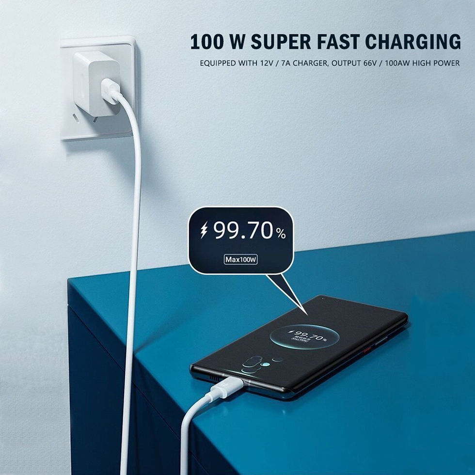 Thumbnail: 7A 100W USB Type C Super-Fast Charge Cable  