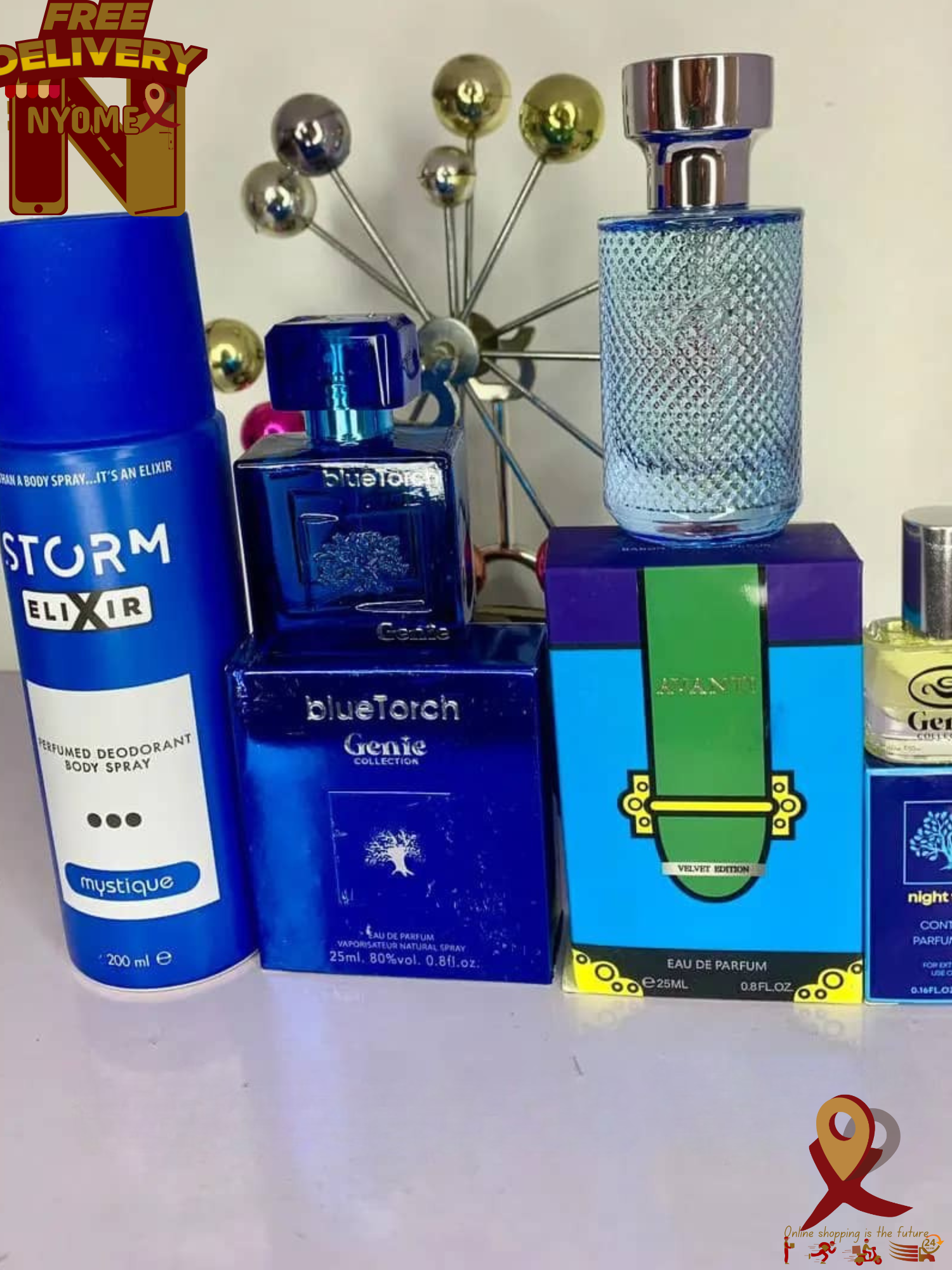 Unisex combo perfume sets