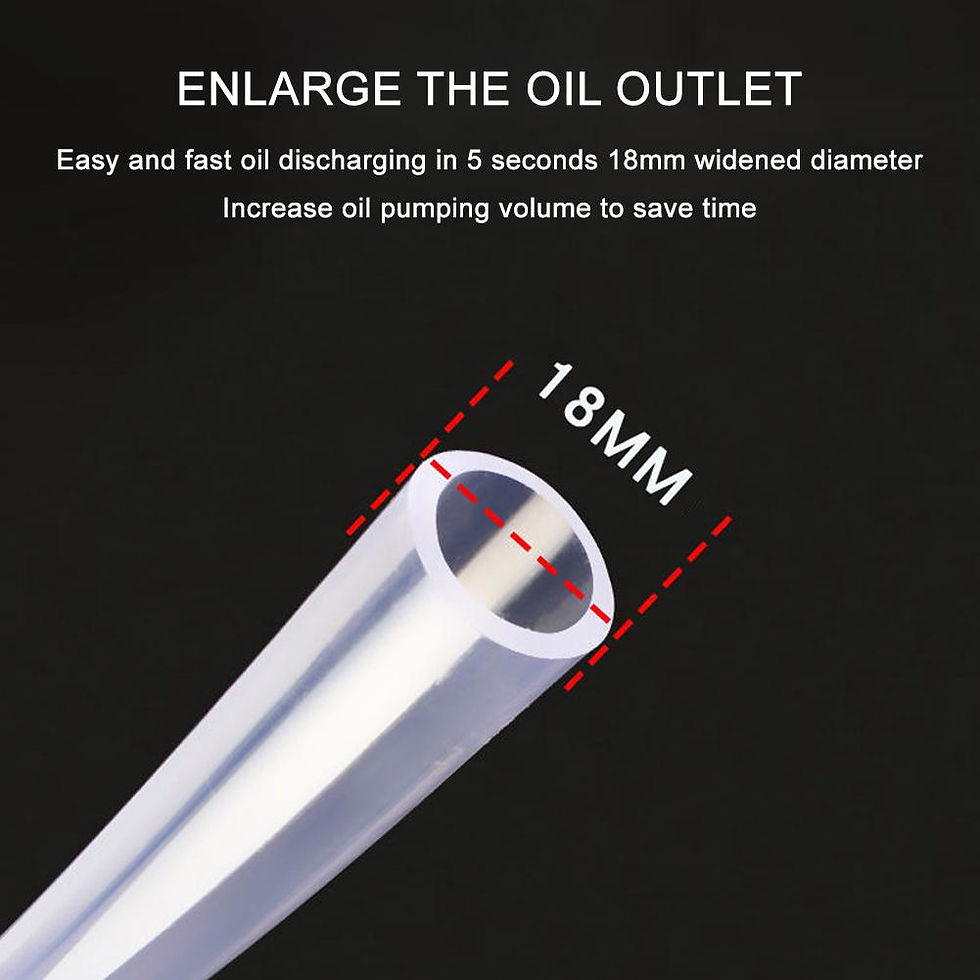 Thumbnail: 2M PVC Handy Manual Gas Oil Pump Car Fuel Pump Hand Straw Pump Durable For Liqui