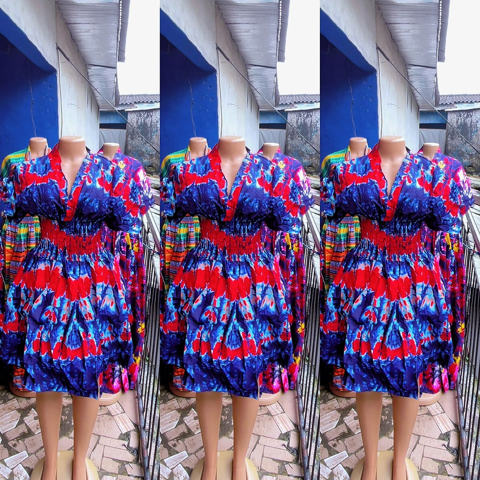 Thumbnail: Colorful short gowns