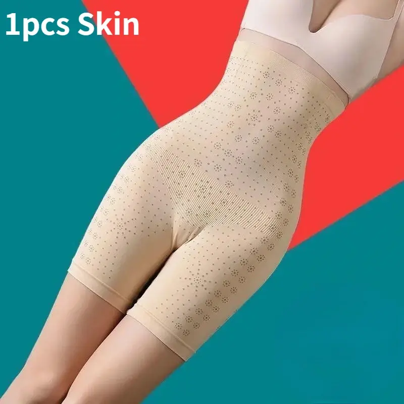 Thumbnail: Tummy Control Shapewear for Women High Waisted Body Shaper Shorts Lady Slimming 