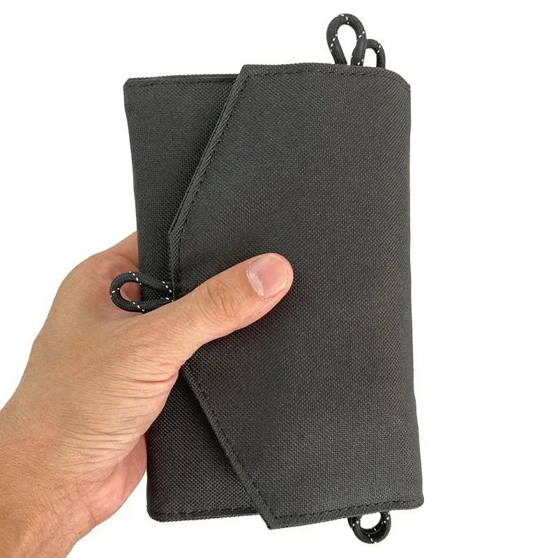 Thumbnail: 4 fold 100W Foldable solar panel 20w/h portable solar panels Fast charger USB 5V