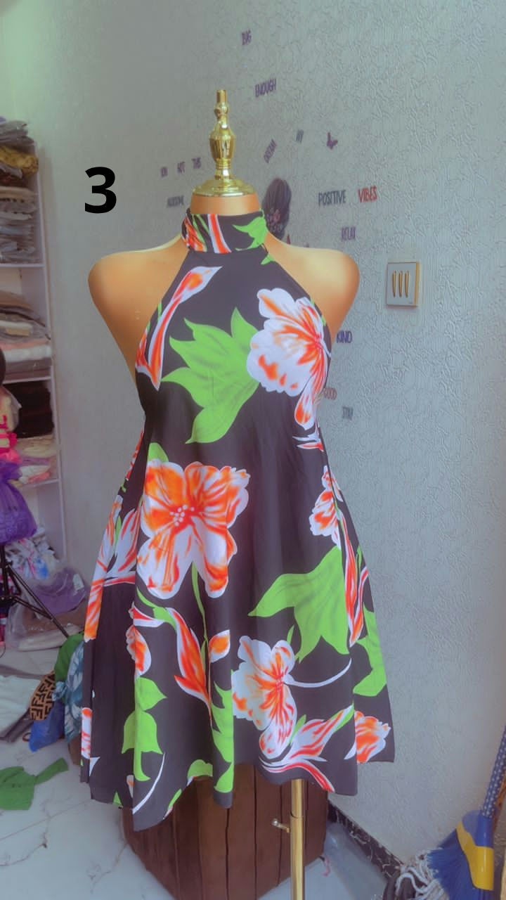 Thumbnail: Beautiful Neck Tie Dresses