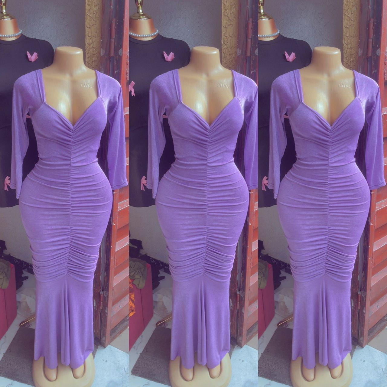 Drawstring Dress