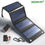 Thumbnail: 4 fold 100W Foldable solar panel 20w/h portable solar panels Fast charger USB 5V