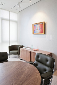 Interiér privátní banky, Olomouc