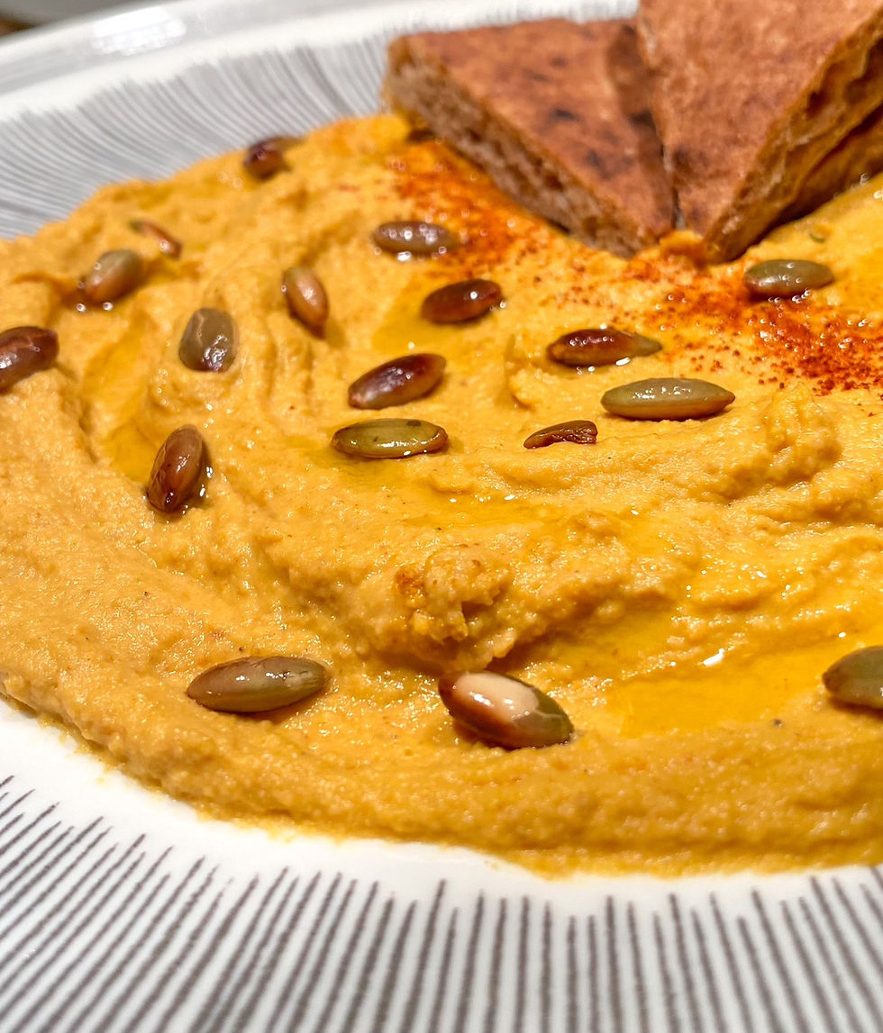 Easy Pumpkin Hummus