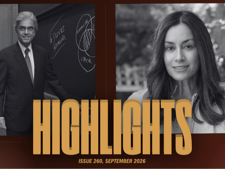 Harvardwood HIGHLIGHTS - September 2026