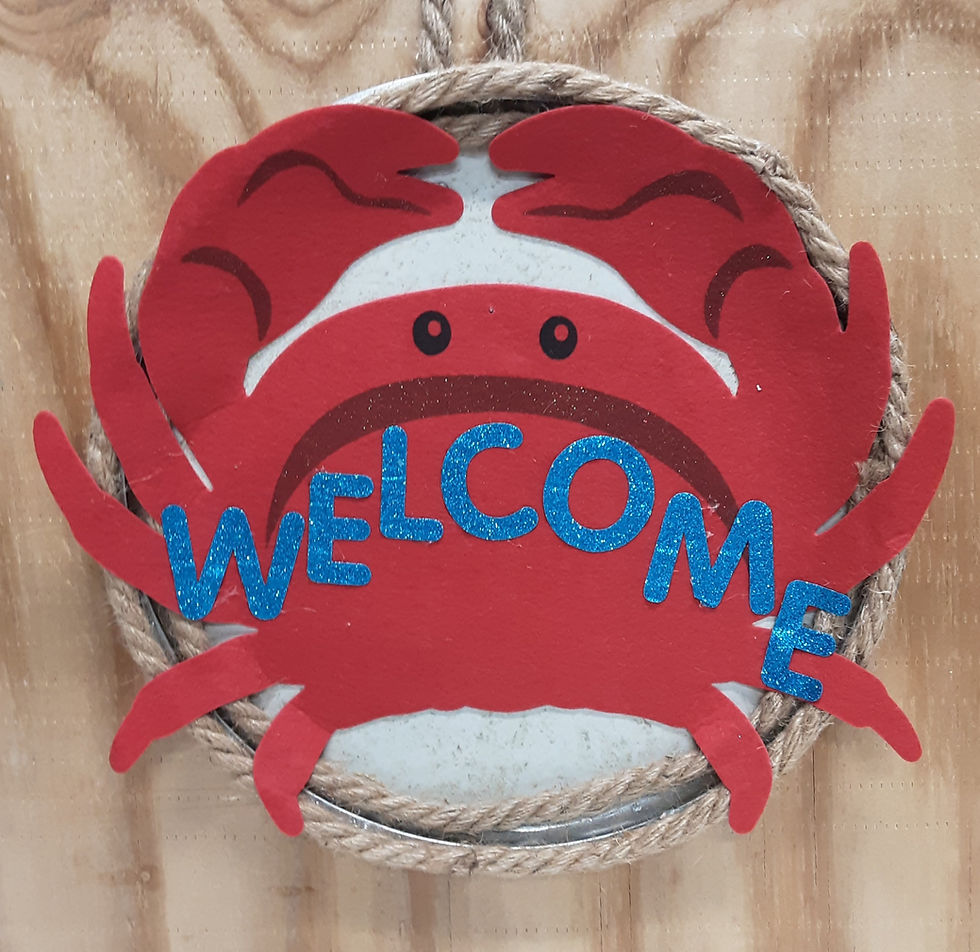 Crab Wall Hanging