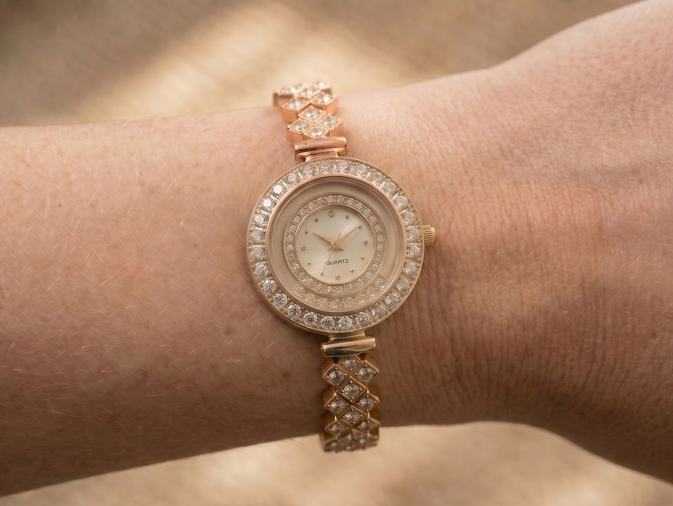 Miniaturbild: CZ Wrist Watches Gold