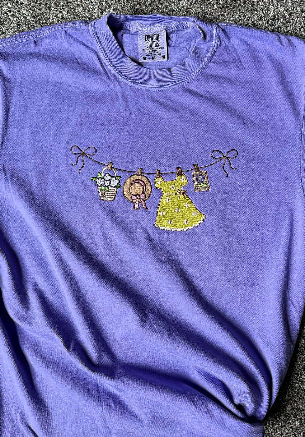 Thumbnail:  Spring Clothesline T - ready to go (medium)
