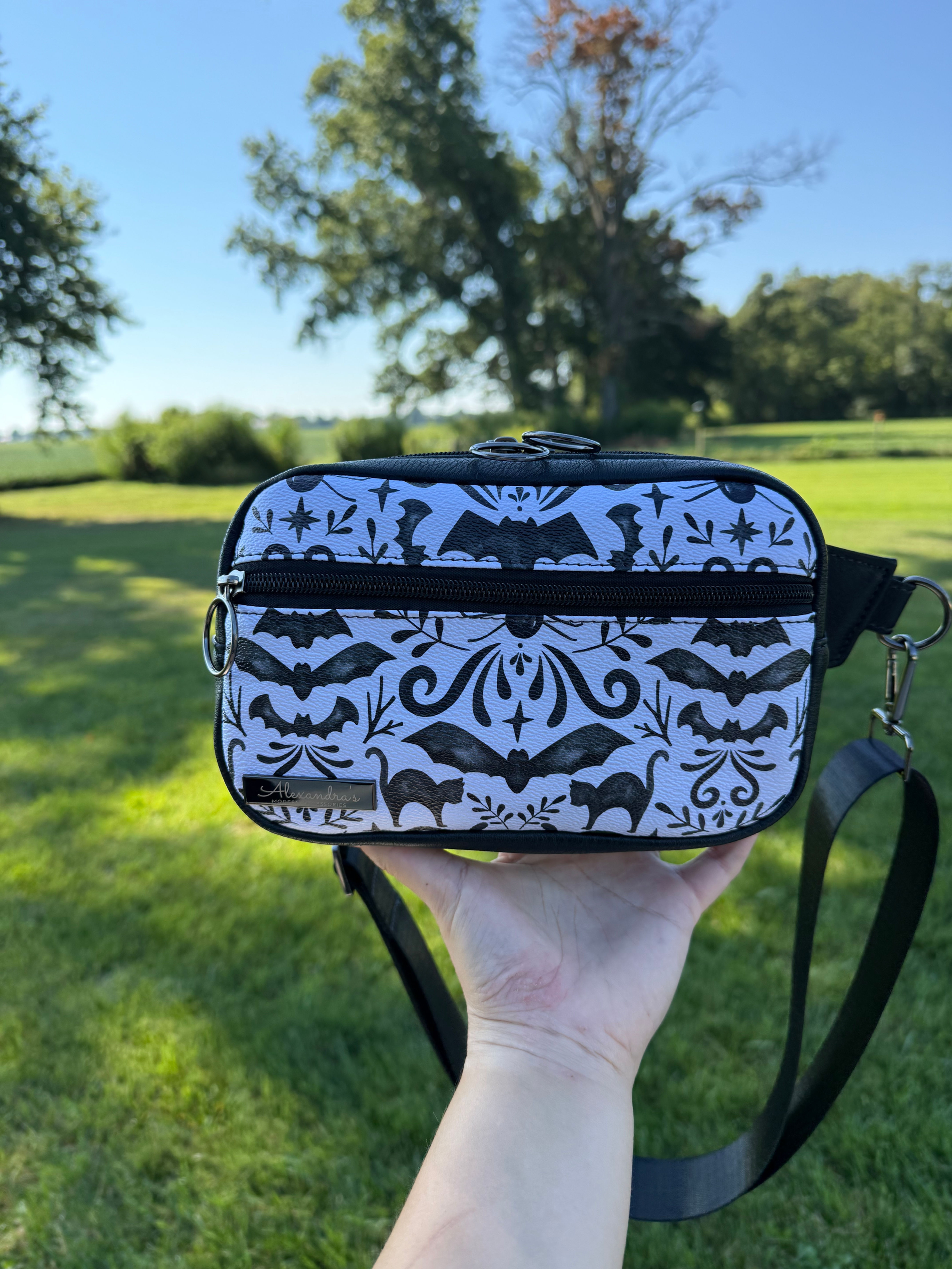 Traditional Fanny Pack/BumBag (Bats)