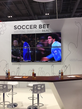 ICE Soccer Bet Stand