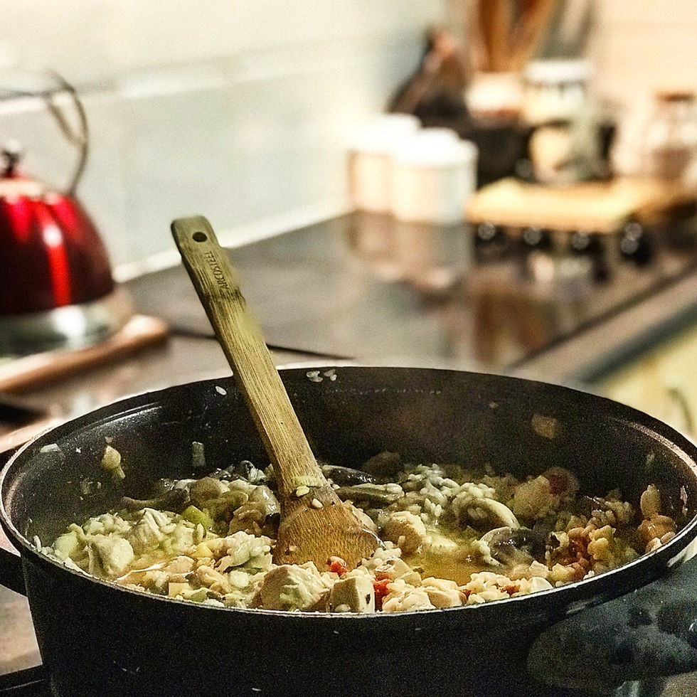 Chicken Mushroom Risotto