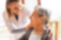 Health visitor and a senior woman during home visit..jpg