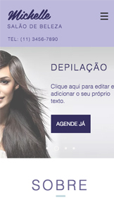 Ver todos os templates website templates – Salão de beleza