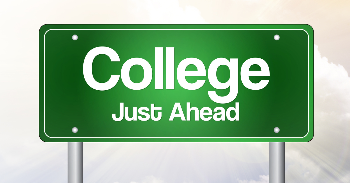 college road sign