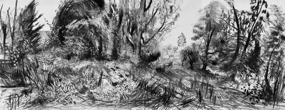 The View From The Hermitage,. Carshalton