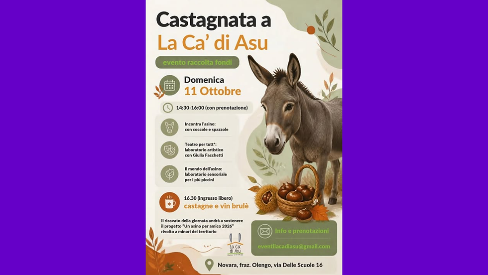 Castagnata a La Ca di Asu - Novara