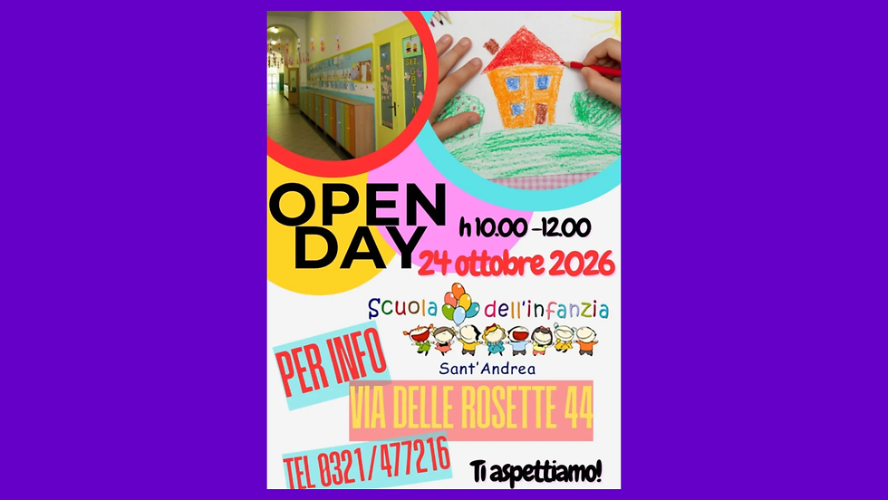 Open Day Infanzia Sant'Andrea