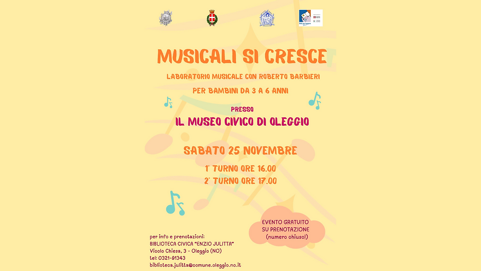 Musicali si cresce