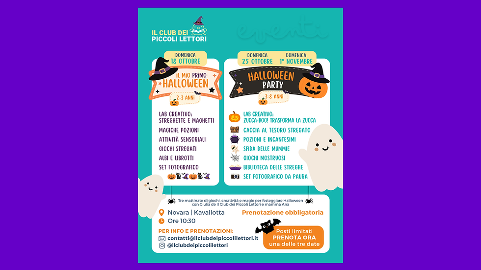 Il mio primo Halloween - Novara