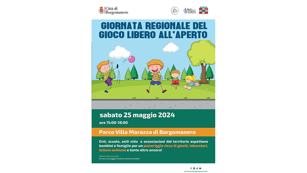 Giornata del Gioco all'aperto - Borgomanero