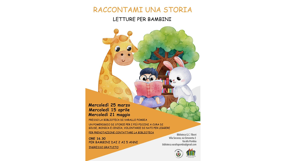 Raccontami una storia - Varallo Pombia