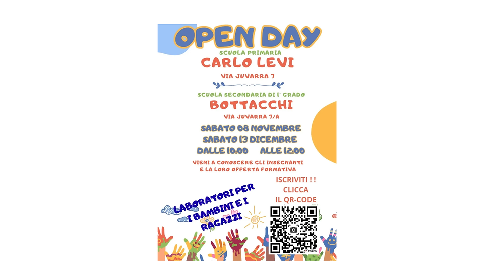 Open Day Primaria Levi e Media Bottacchi - Novara (1)