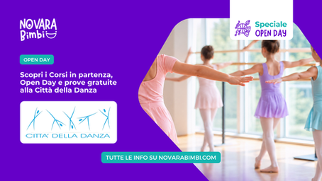 Città della Danza: Open Day e prove gratuite
