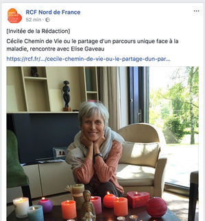 Une première à la radio... Merci RCF ✨