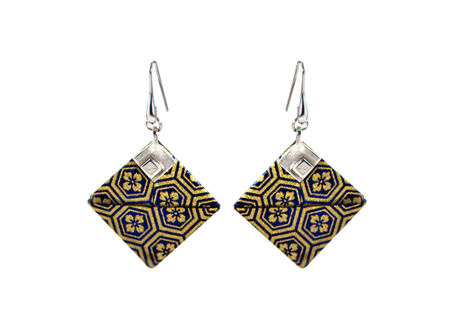 Quadratus Origami Earring - Milan Paper