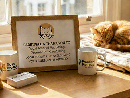 Welcoming Arsenal Pet Sitting Clients to Premier Pet Care London