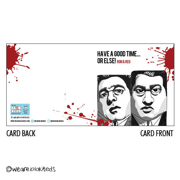 Thumbnail: Ron & Reg Greeting Card